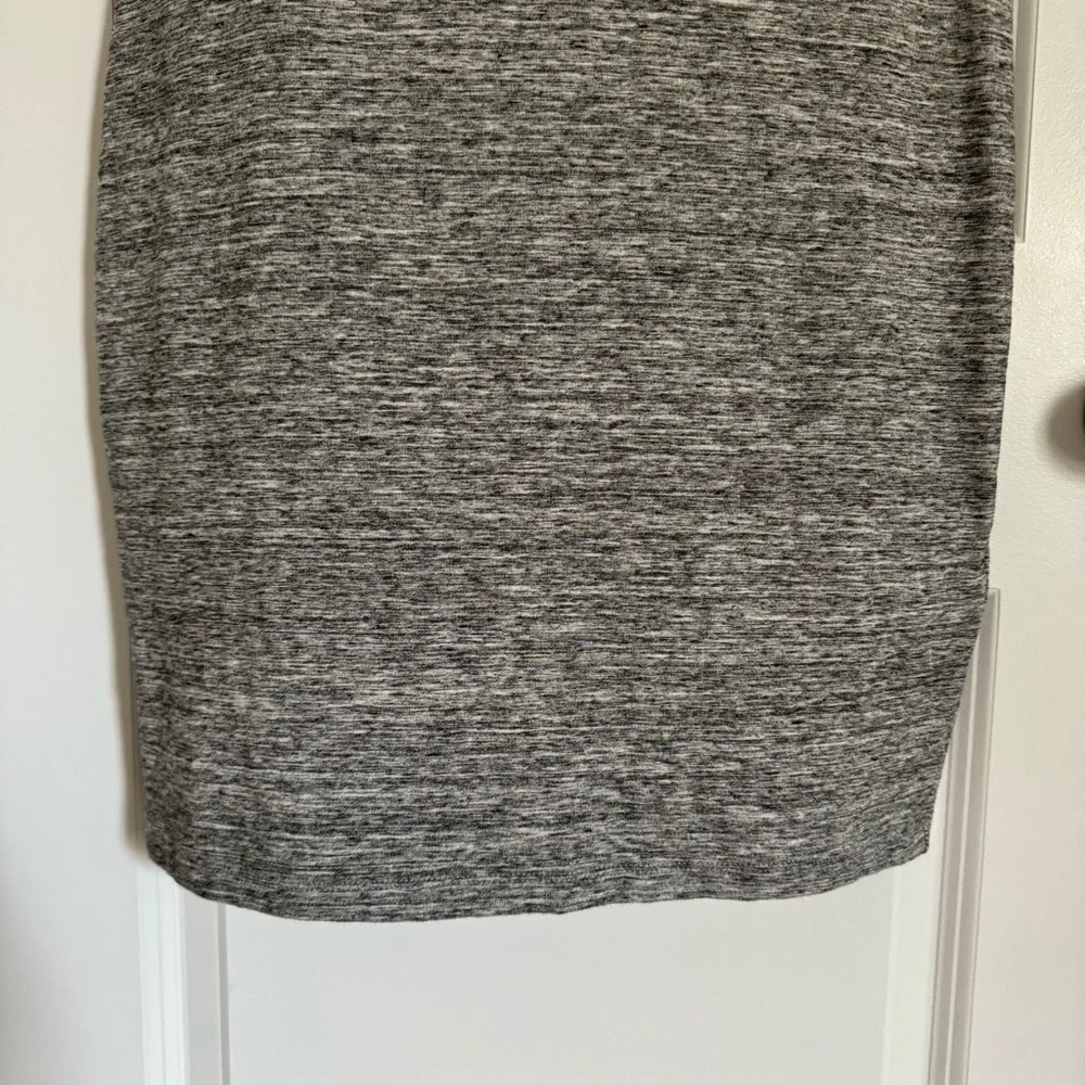 Daily Ritual Heather Gray Mini Dress, XS - Picture 5 of 12